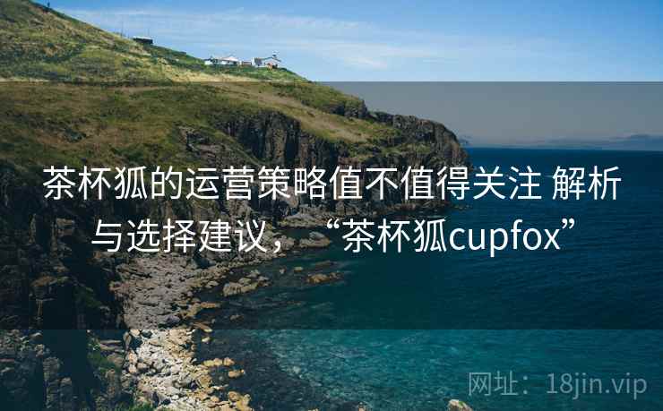 茶杯狐的运营策略值不值得关注 解析与选择建议，“茶杯狐cupfox”