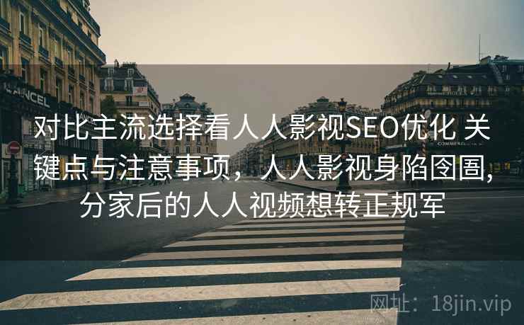 对比主流选择看人人影视SEO优化 关键点与注意事项，人人影视身陷囹圄,分家后的人人视频想转正规军